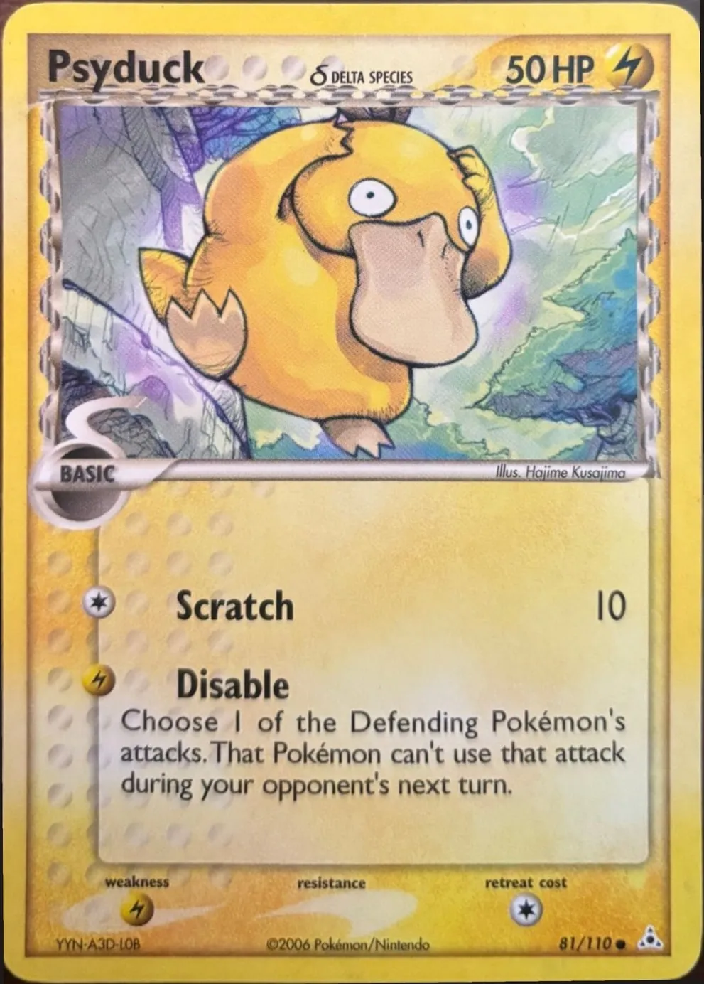 Psyduck δ 81/110, EX Holon Phantoms